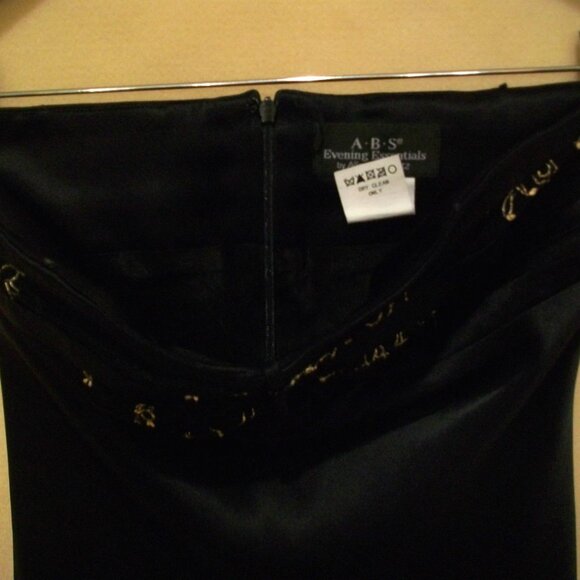 - ALLEN SCHWARTZ'S EVENING DRESS WOMEN SIZE 4- MADE in USA - Picture 4 of 12